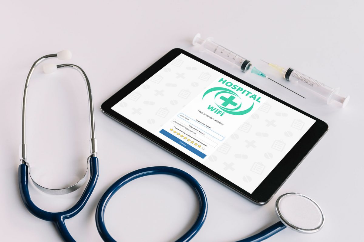 View of Hospital WiFi I Start Hotspot Cloud WiFi software