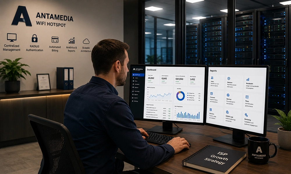 Antamedia ISP WiFi operator