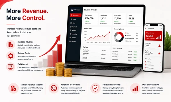 ISP billing software for revenue growth and business control