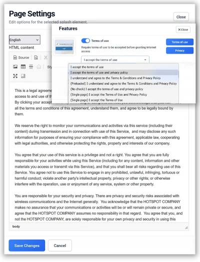 Guest WiFi Terms of Use